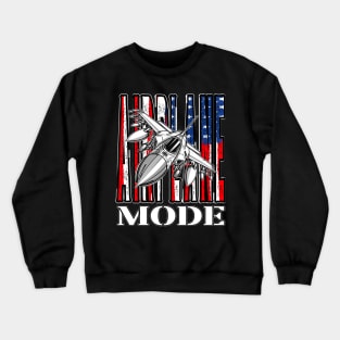 Airplane Mode Crewneck Sweatshirt